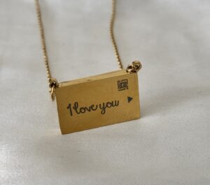 ‘I love you’ Necklace